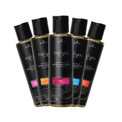 Aceite Masaje Me & You con Feromonas Sensuva 125ml