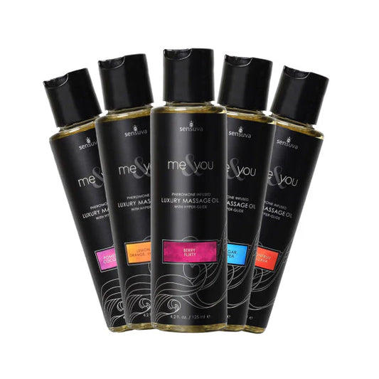 Aceite Masaje Me & You con Feromonas Sensuva 125ml