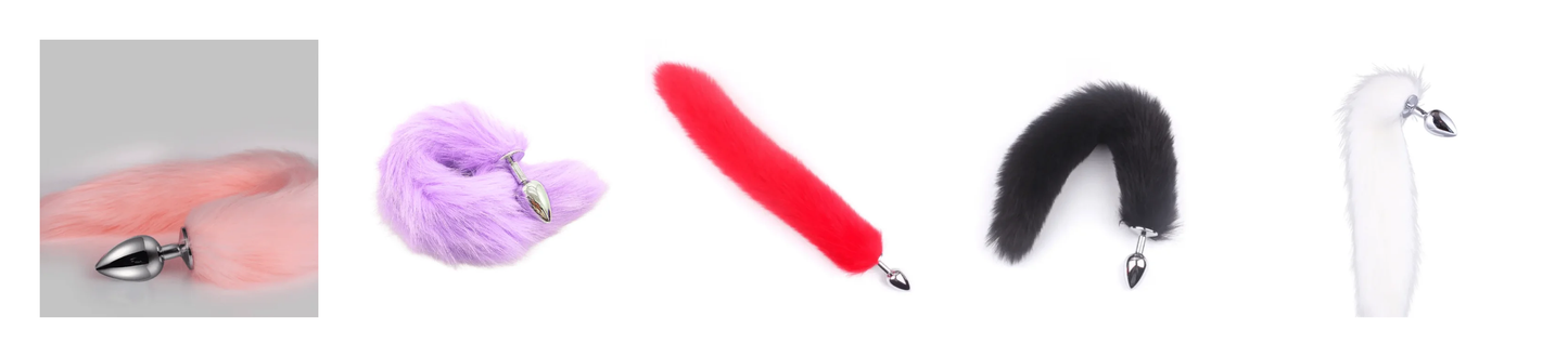 Plug Anal Cola Zorro Talla S