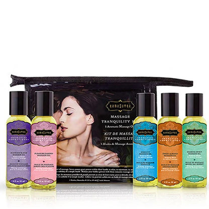 Kit 5 Aceites Masaje Kama Sutra