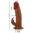 Dildo Vibrador Conejo con Arnés 4.webp
