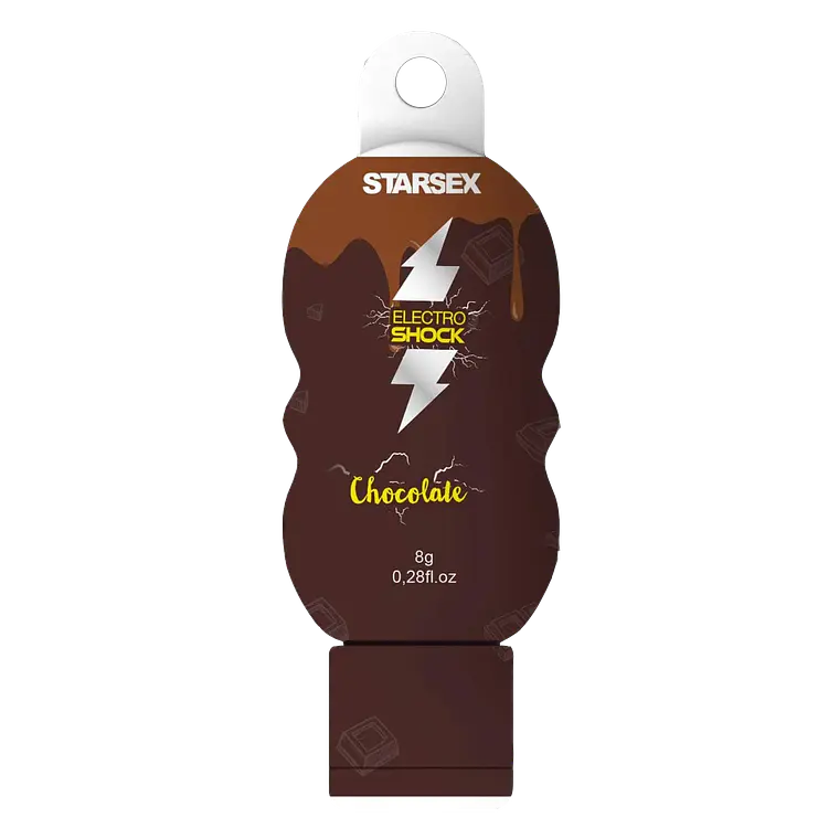Gel Estimulante con Sabor 8ml Electroshock Starsex Chocolate 8g