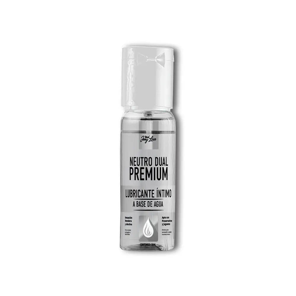 Lubricante Íntimo Premium Neutro Dual JennyLove 30ml 