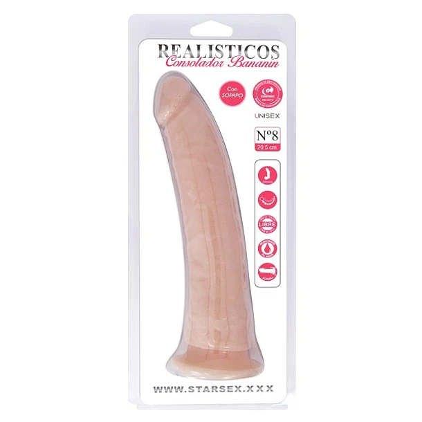 Dildo realista bananin n°8 20cms
