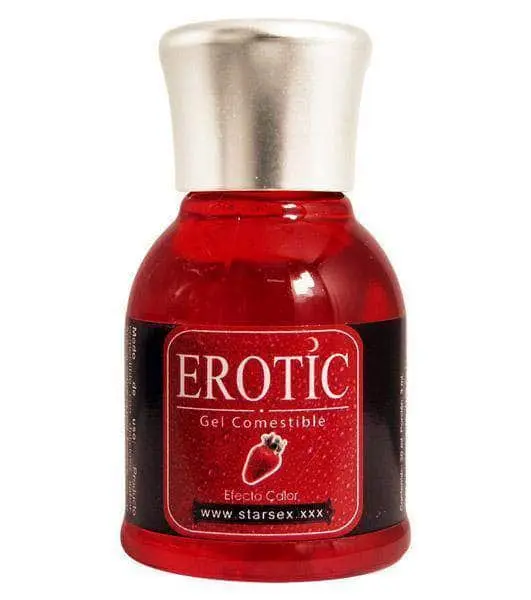 Aceiste Comestible Erotic Frutilla 30ml