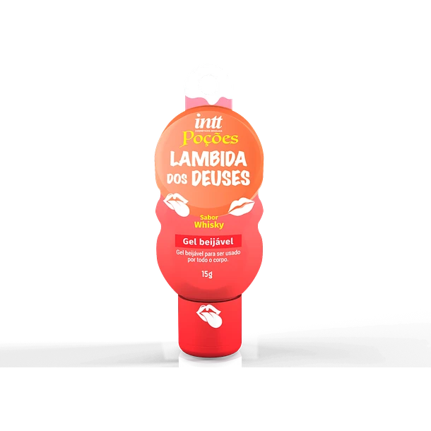 Gel Para sexo oral sabor Whisky 15g