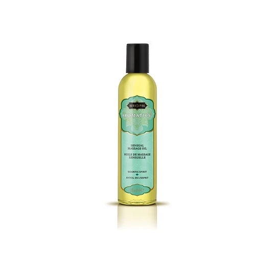 Aceíte De Masaje Afrodisiaco Kamasutra Aroma Soaring Spirit Dulces 59ml