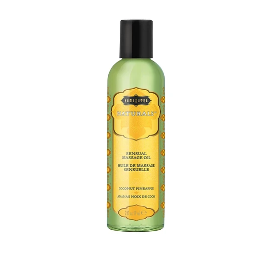Aceíte De Masaje Afrodisiaco Kamasutra Línea Indulgente Cooconut Pineapple 59ml