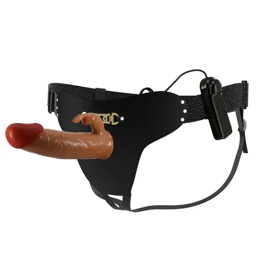 Dildo Vibrador Conejo con Arnés