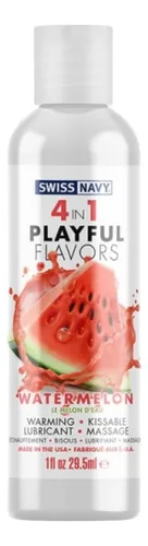 Lubricante Intimo Cálido Sandía  4 En 1 SwissNavy