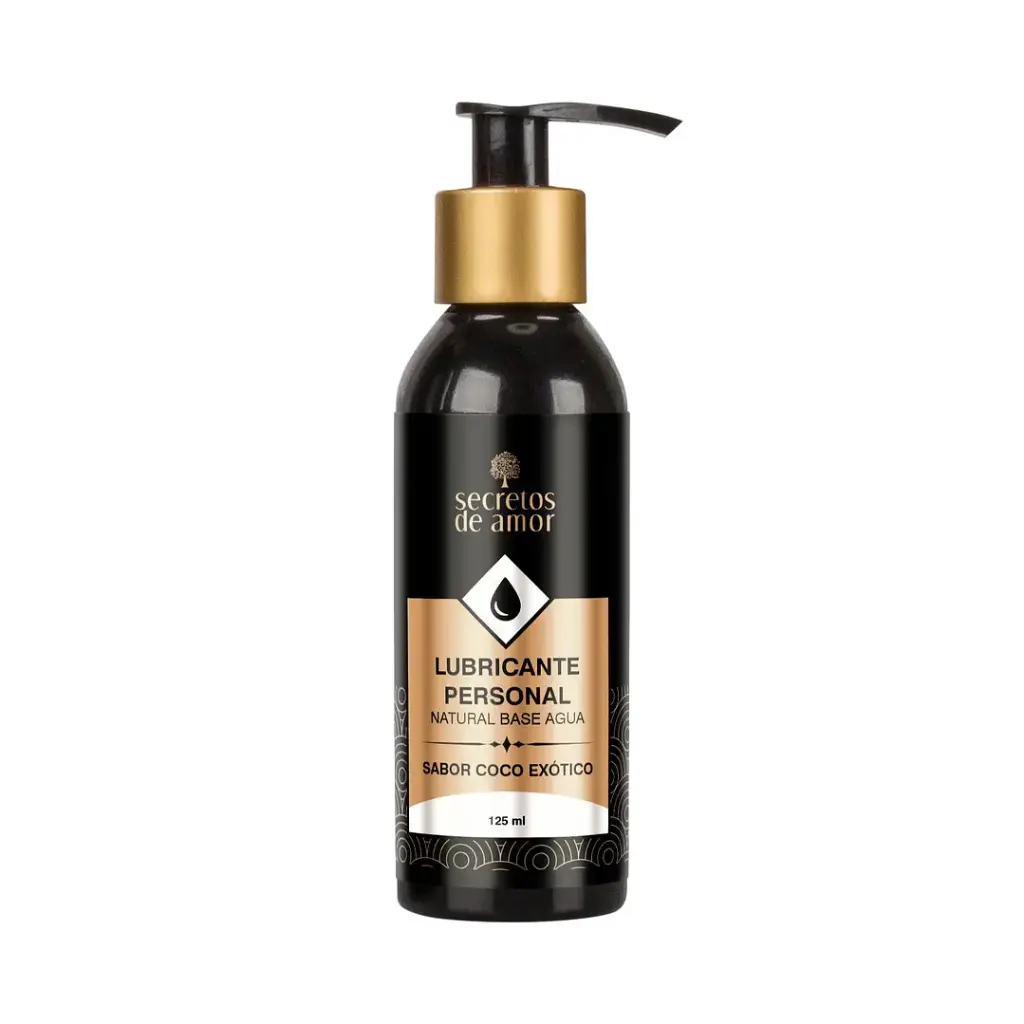 Lubricante Sabor Coco Secretos De Amor Base Agua 125ml